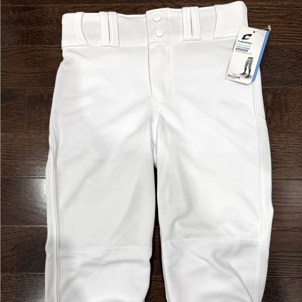 Champro Baseball Knickers. Youth M NWT